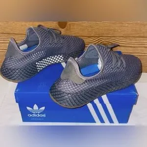 adidas | Shoes | Adidas Deerupt Muted Neon Grey Four Size 8 
